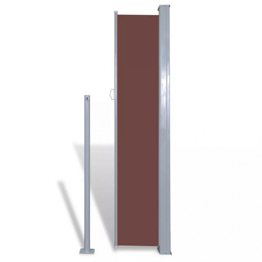 Uttrekkbar Sidemarkise 160 x 300 cm - Brun