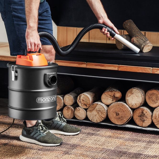 Hovedbilde Aske støvsuger sort/oransje - 1200 watt