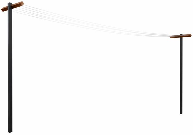 Hovedbilde  Green> it® eksklusivt tørkestativ 40 meter aluminium / ...