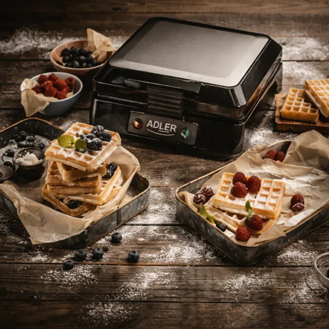 Hovedbilde Adler vaffeljern - 1500w