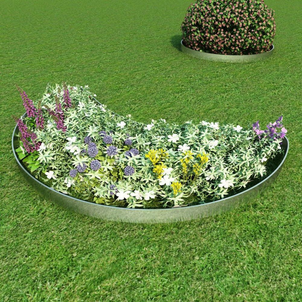 Plen/blomsterbed gjerdesett 15 stk - 100x20 cm