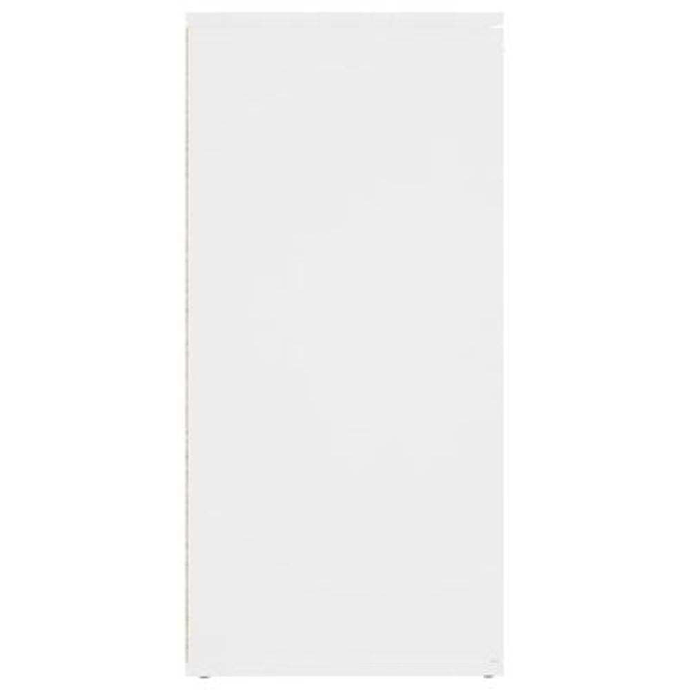 Skjenk hvit 160x36x75 cm sponplate