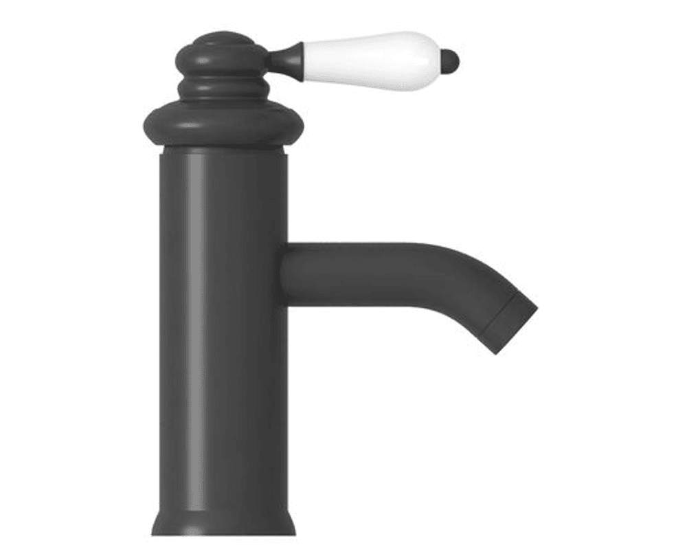 Badekran 130x180 mm grå