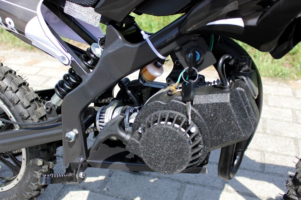 B-VARE - Mini Crossbike Delta 49 cc 2-takt - Sort