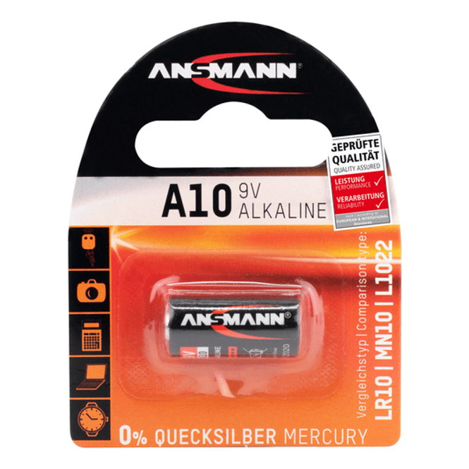 Hovedbilde B-vare Alkaline Batteri A10 / LR10