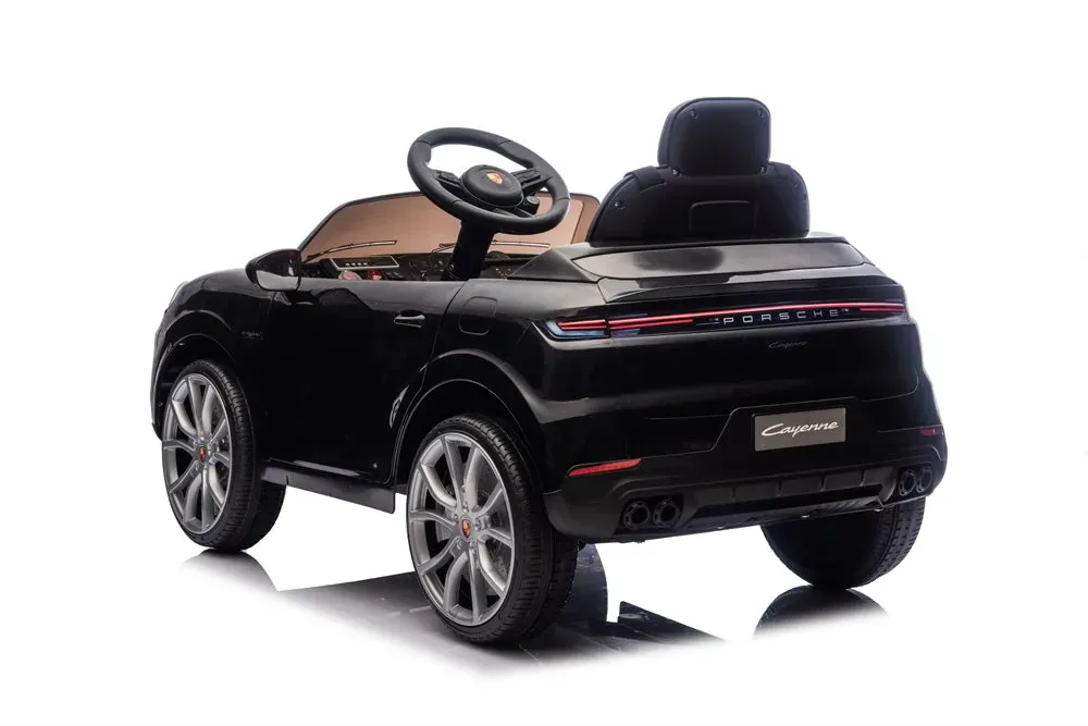 Porsche Cayenne barnebil med gummihjul - fargevalg