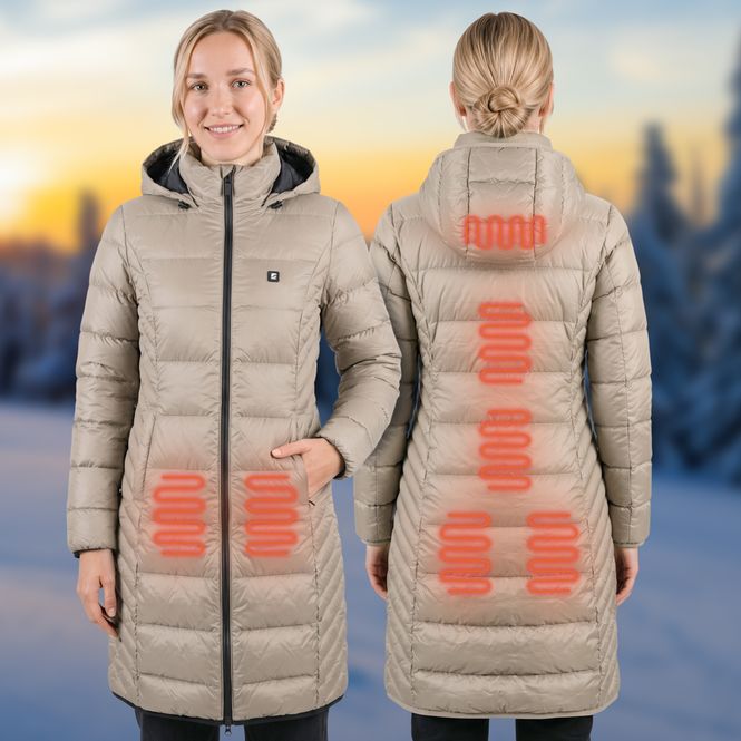 Hovedbilde Varmejakke inSPORTline WARMatera beige - kvinner