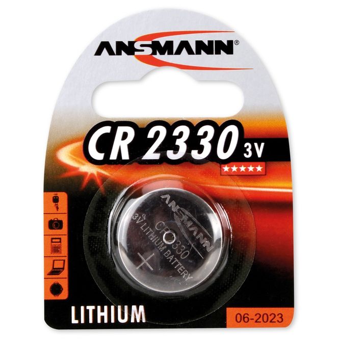 Hovedbilde Lithium knappebatteri CR2330