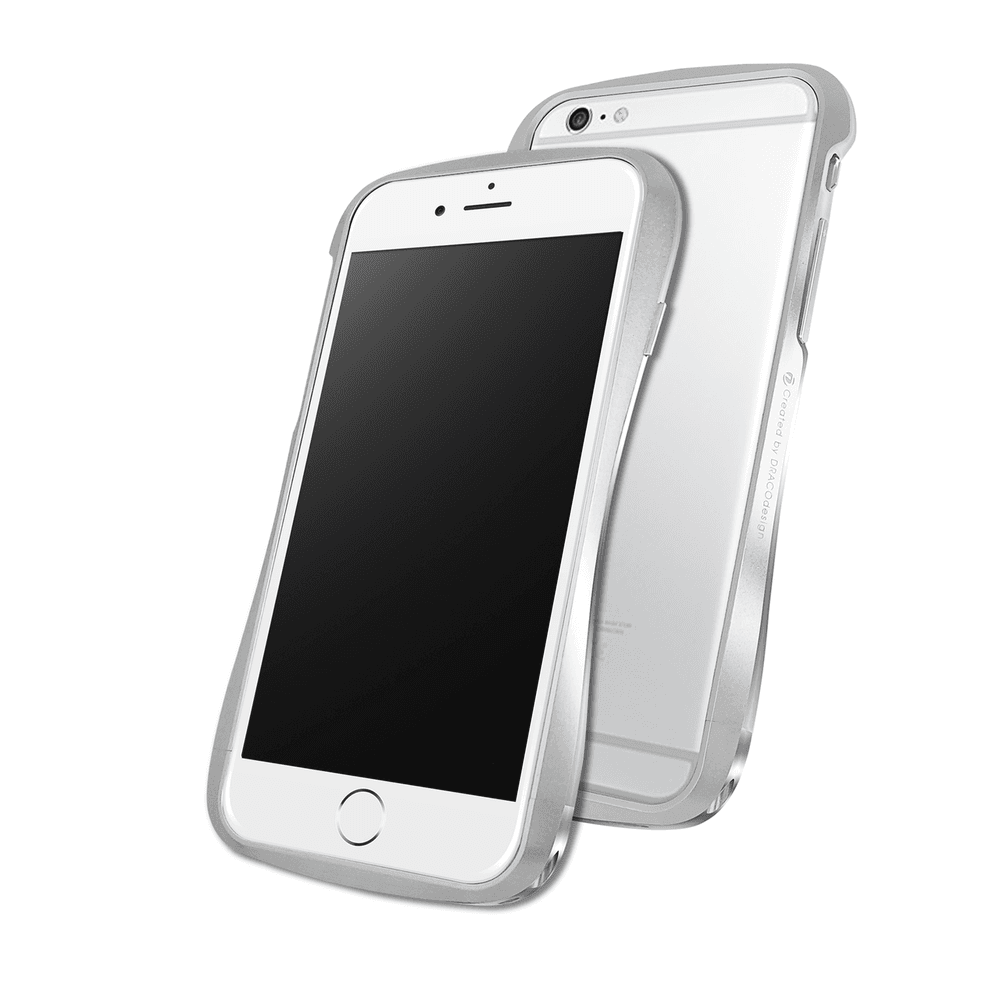 Draco 6 Aluminium Bumper til Iphone 6 Plus Astro Silver