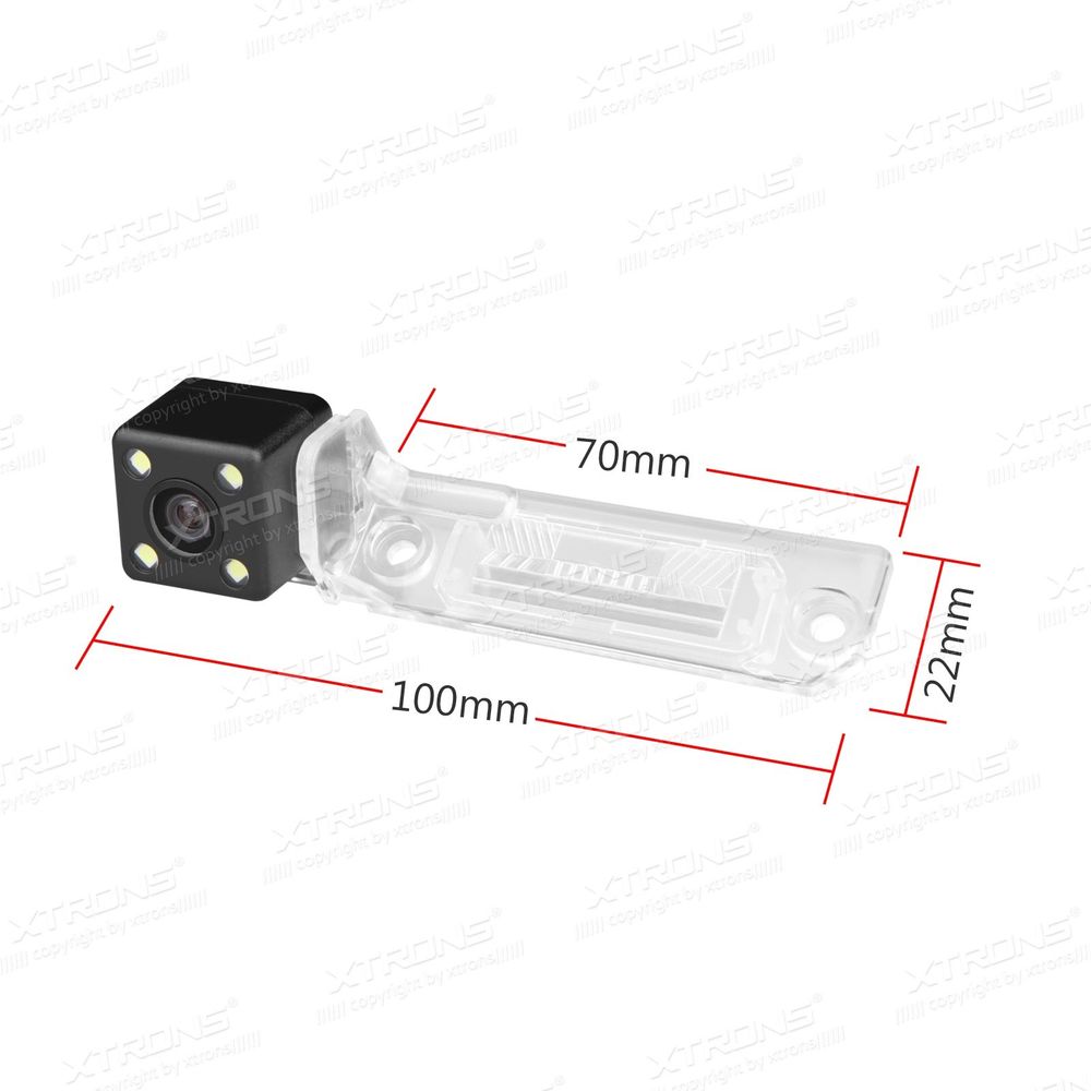 Spesialtilpasset ryggekamera for VW Jetta/Touran/Passat