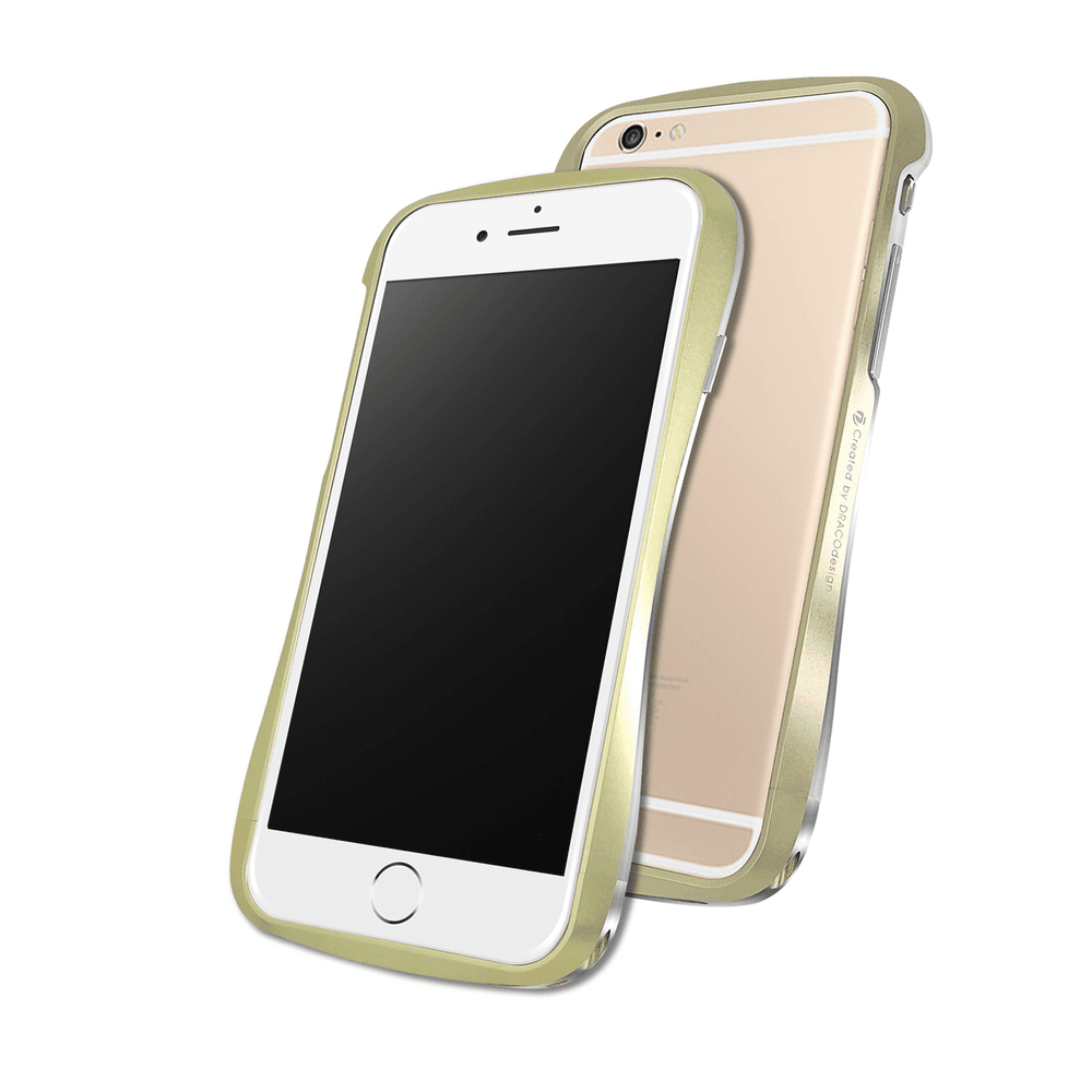 Draco 6 Aluminium Bumper til Iphone 6 – Champagne Gold