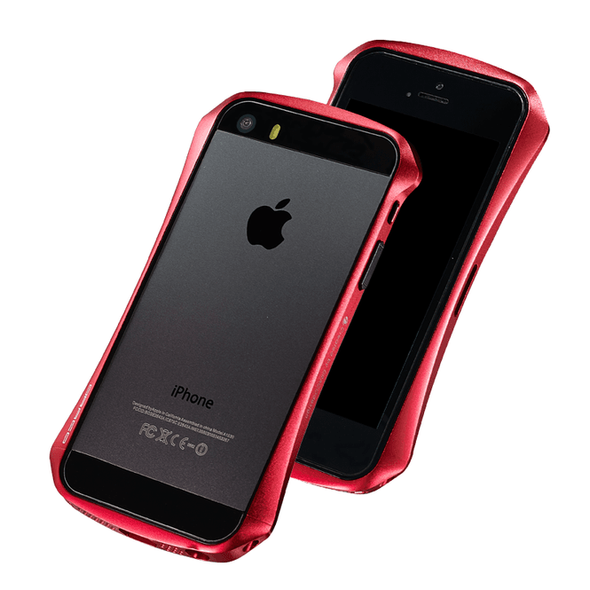 Hovedbilde Ventare 2 Aluminium Bumper Iphone 5/5S – Flare Red