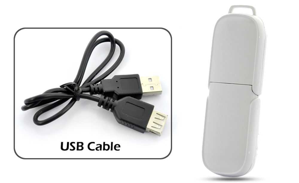 Biometrisk USB minnepenn - 8GB med opptil 10 Fingeravtrykk IDer