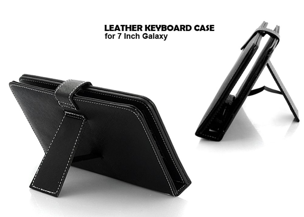 Demo - Keyboard / Tastatur Case i lær - For 7