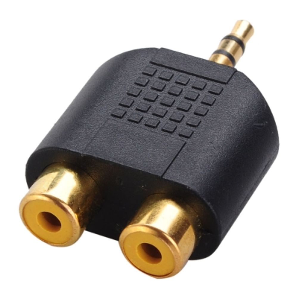 XFU 3.5mm jack til 2*RCA Hunn Audio Video Adapter
