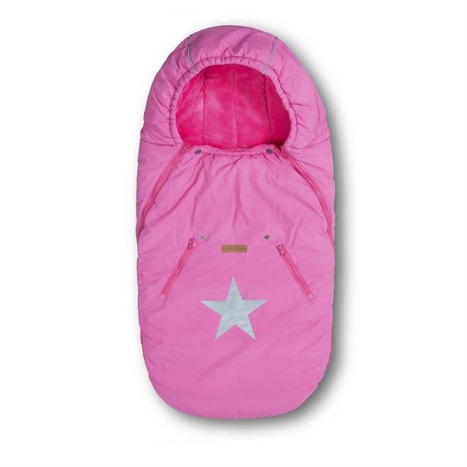 Hovedbilde Vognpose - Termopose i  rosa passer alle vogner - Vind og ...