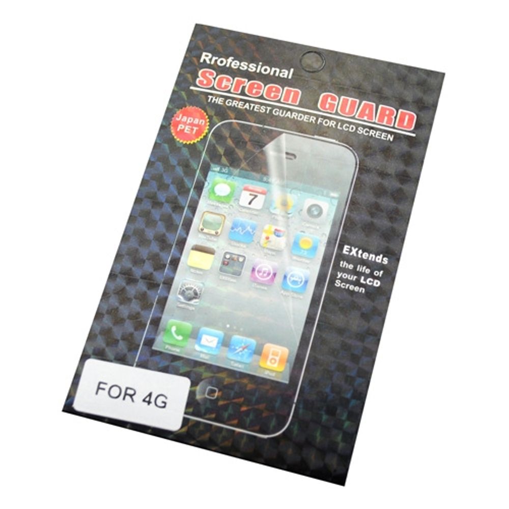 iPhone 4G skjermbeskytter 3pk