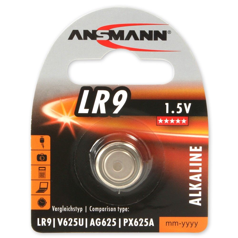 Akaline batteri LR9