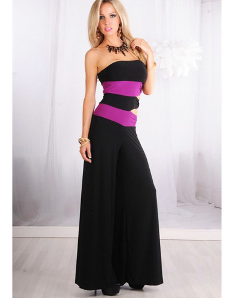 Stroppeløs Jumpsuit - M