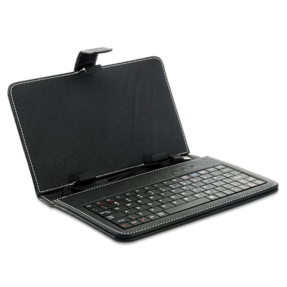 Demo - Keyboard / Tastatur Case i lær - For 7