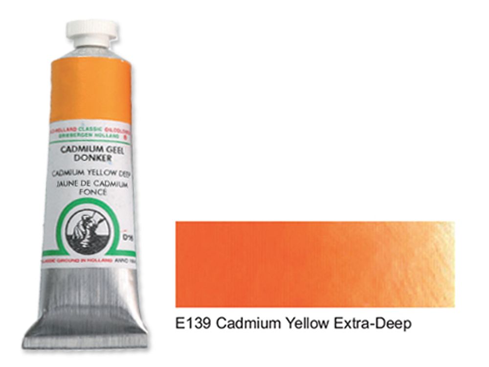 Old Holland 40ml E139 Cadmium Yellow Extra Deep 