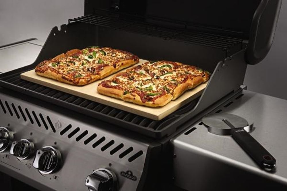 Pizzastein rektangulær 34x51 cm - Napoleon