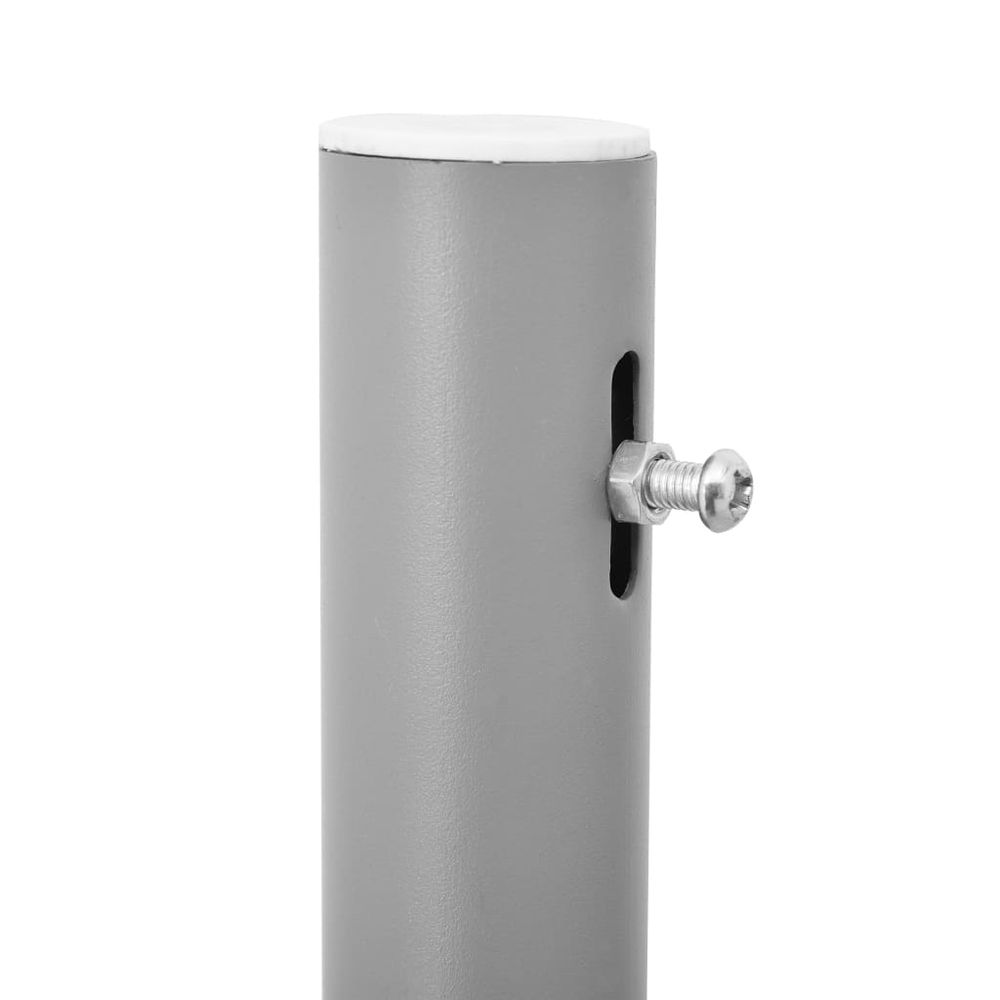 Sidemarkise dobbel 160x600 cm - Krem