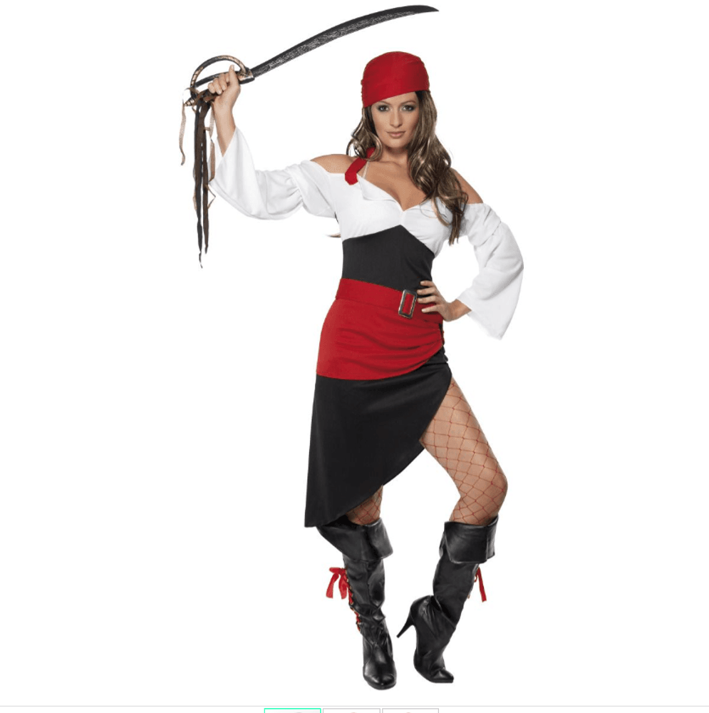 Sassy pirat kostyme