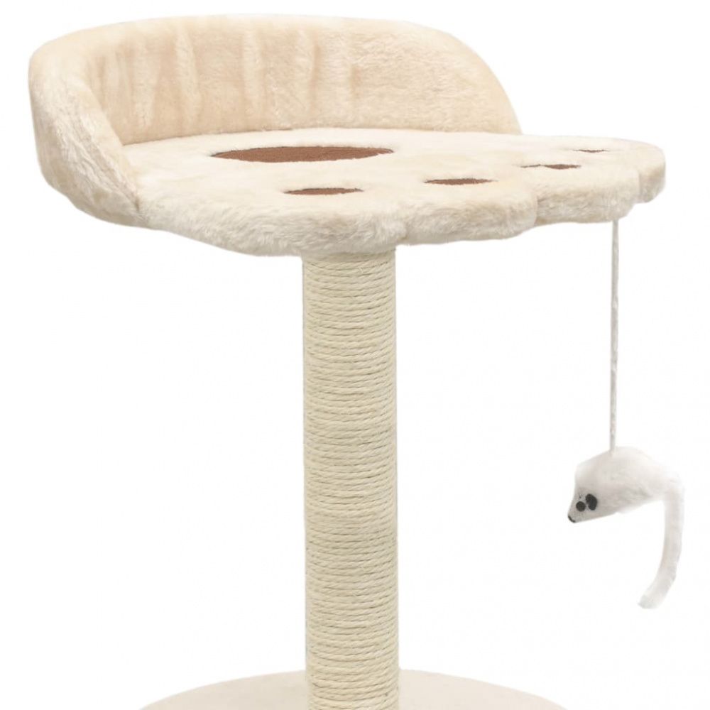 Kloretre med klorestolpe i sisal - 40 cm