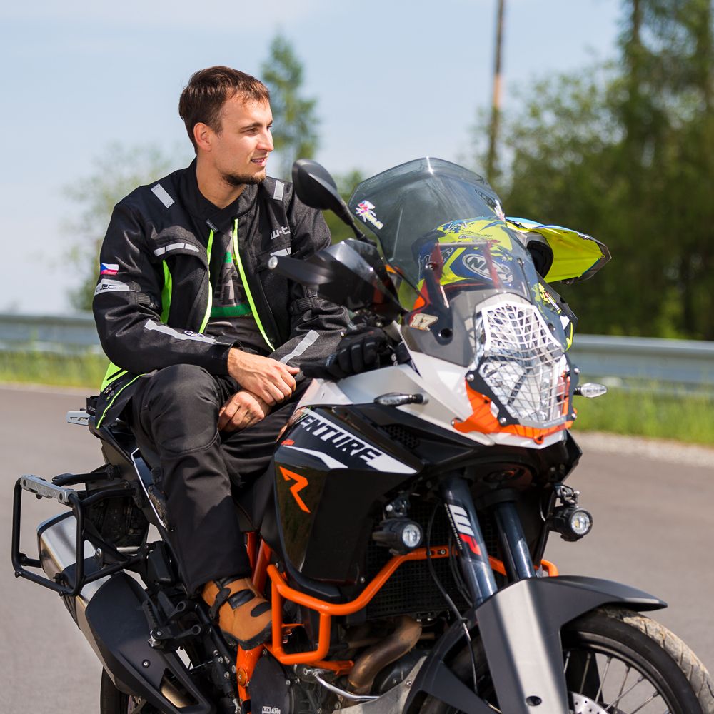 MC-jakke herre, W-TEC Gelnair