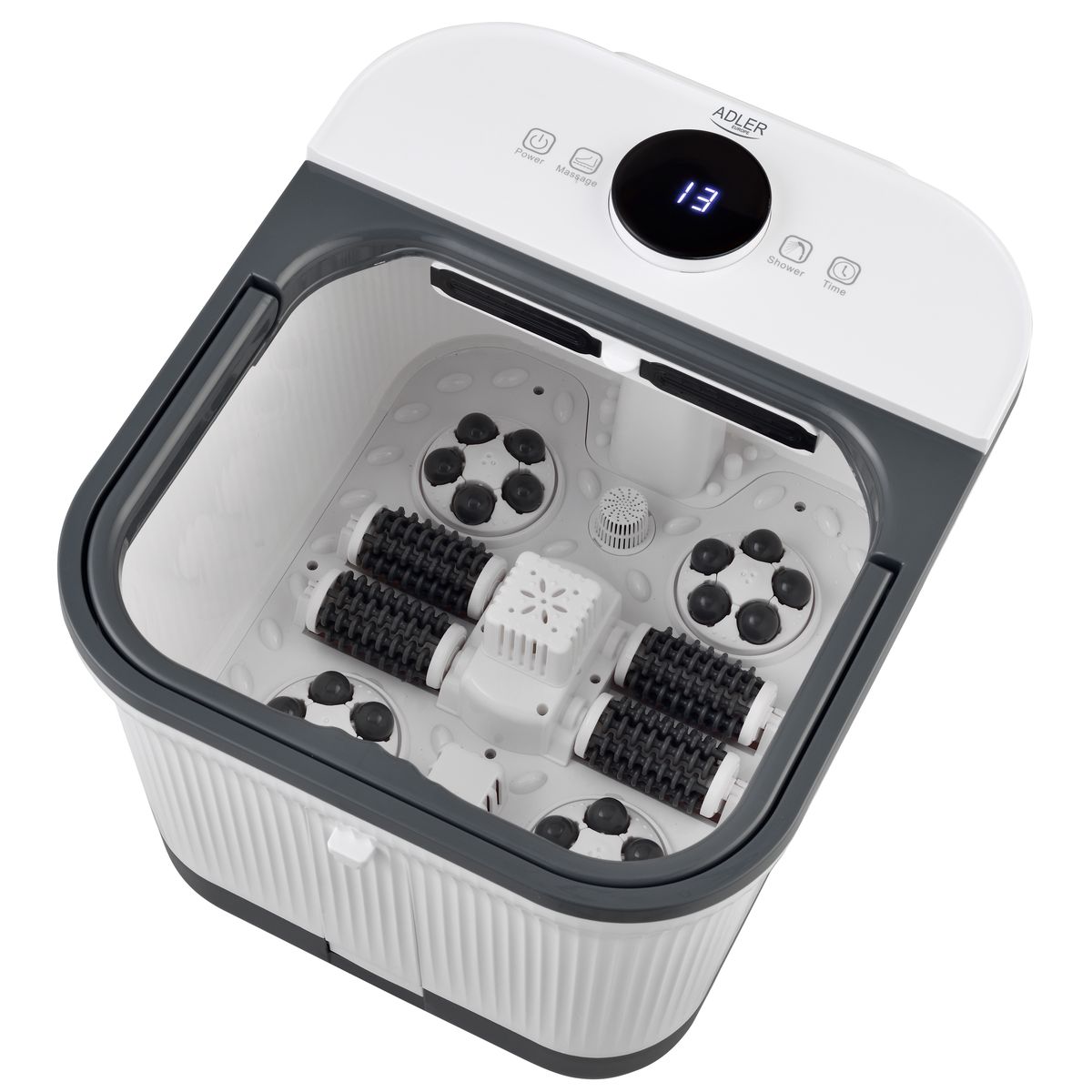 Adler deluxe fotspa med varme og massasje