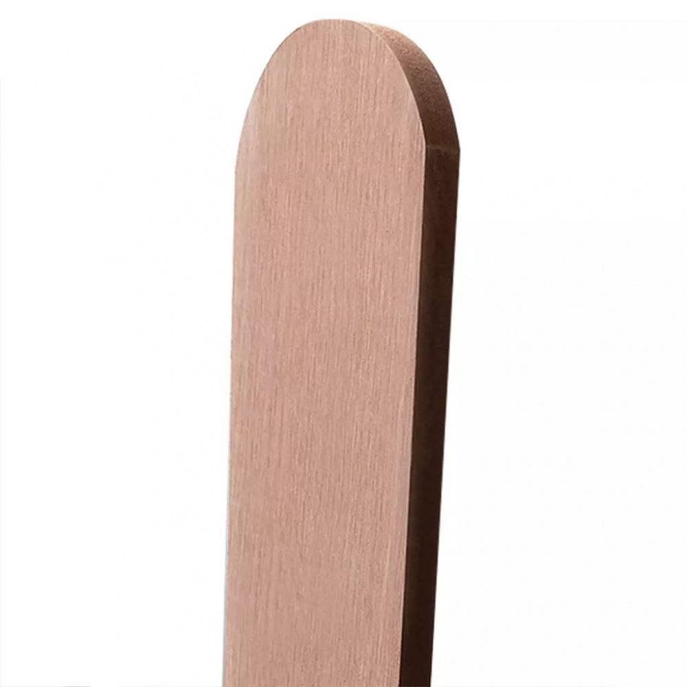 WPC Stakittgjerde 200x100 cm - brun