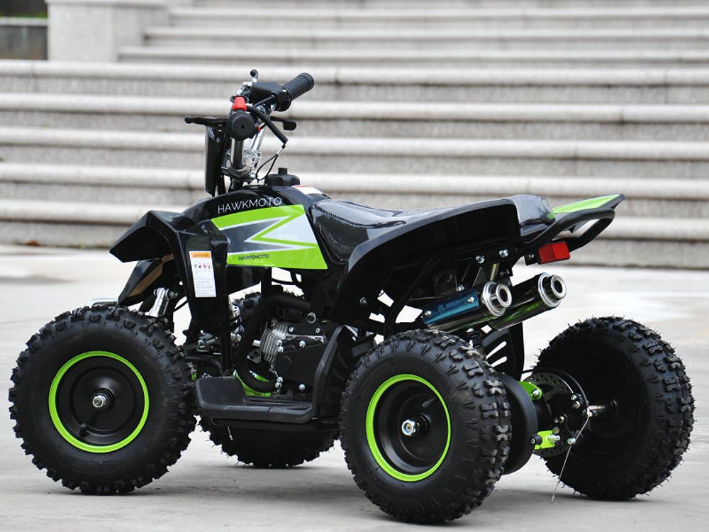 49cc mini quad ATV PREMIUM 6 - grønn