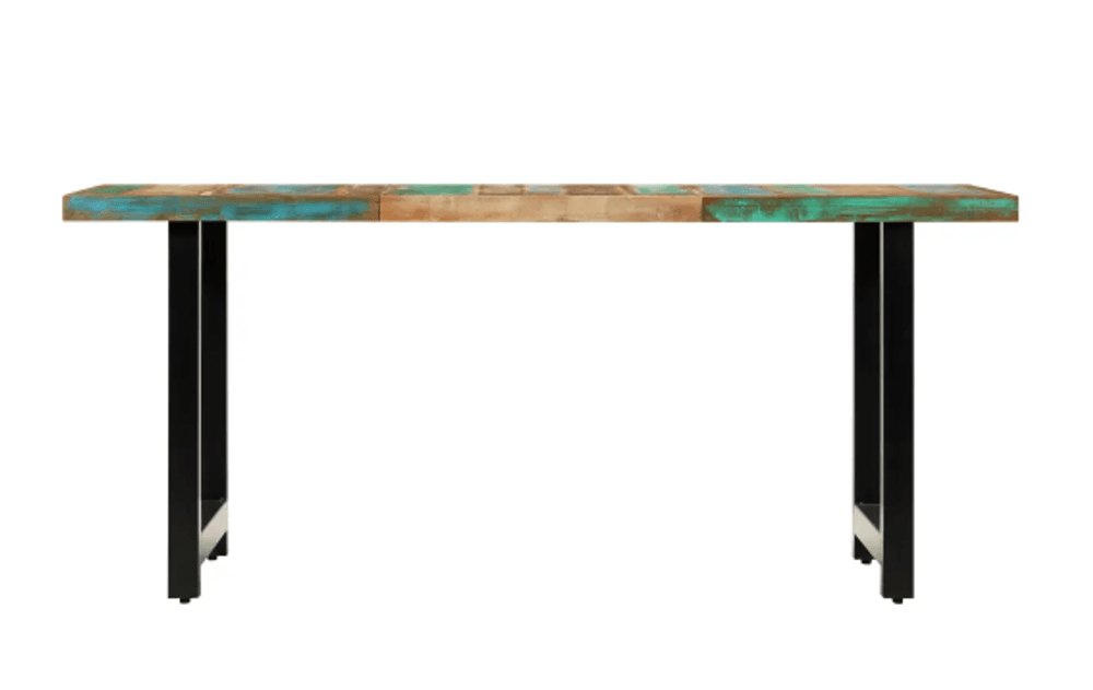 Spisebord gjenvunnet heltre 180x90x76 cm