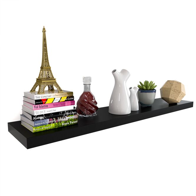 Hovedbilde Vegghylle 70 cm - sort