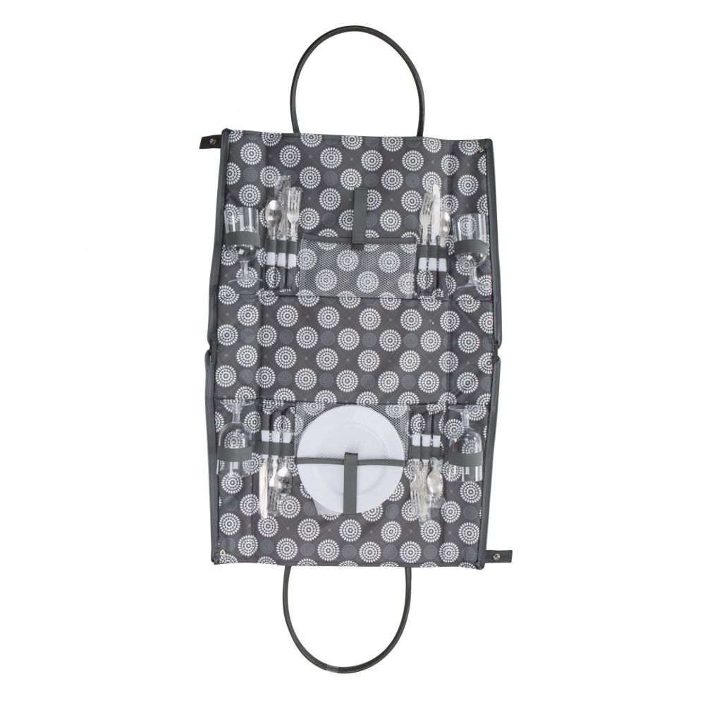 Piknikbag m/innhold utbrettbar