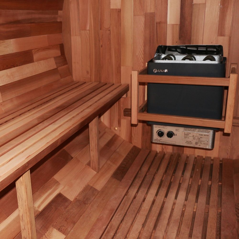 Utendørs Badstue Barrel Sauna inSPORTline Viduor 600