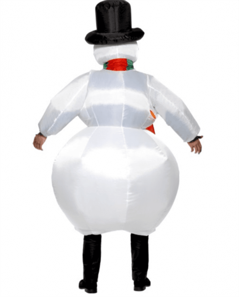 Oppblåsbar snømann kostyme
