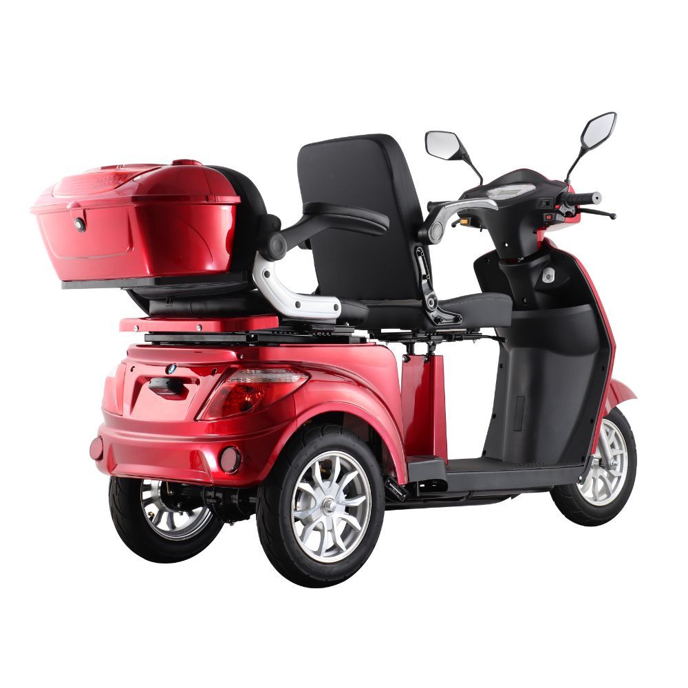 To-personers trehjuls elektrisk scooter – Zorica Duo