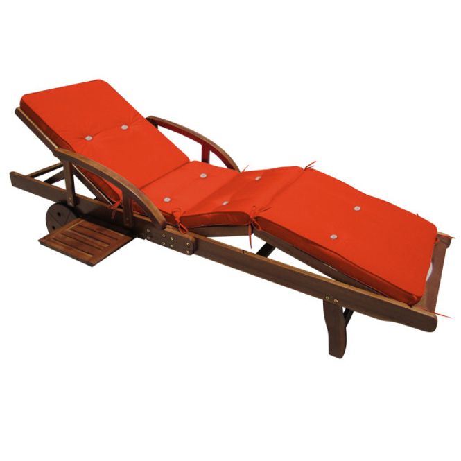 Hovedbilde Pute til solseng - 196 cm - Oransje