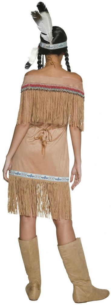 Utstilling - Native indianer dame kostyme large