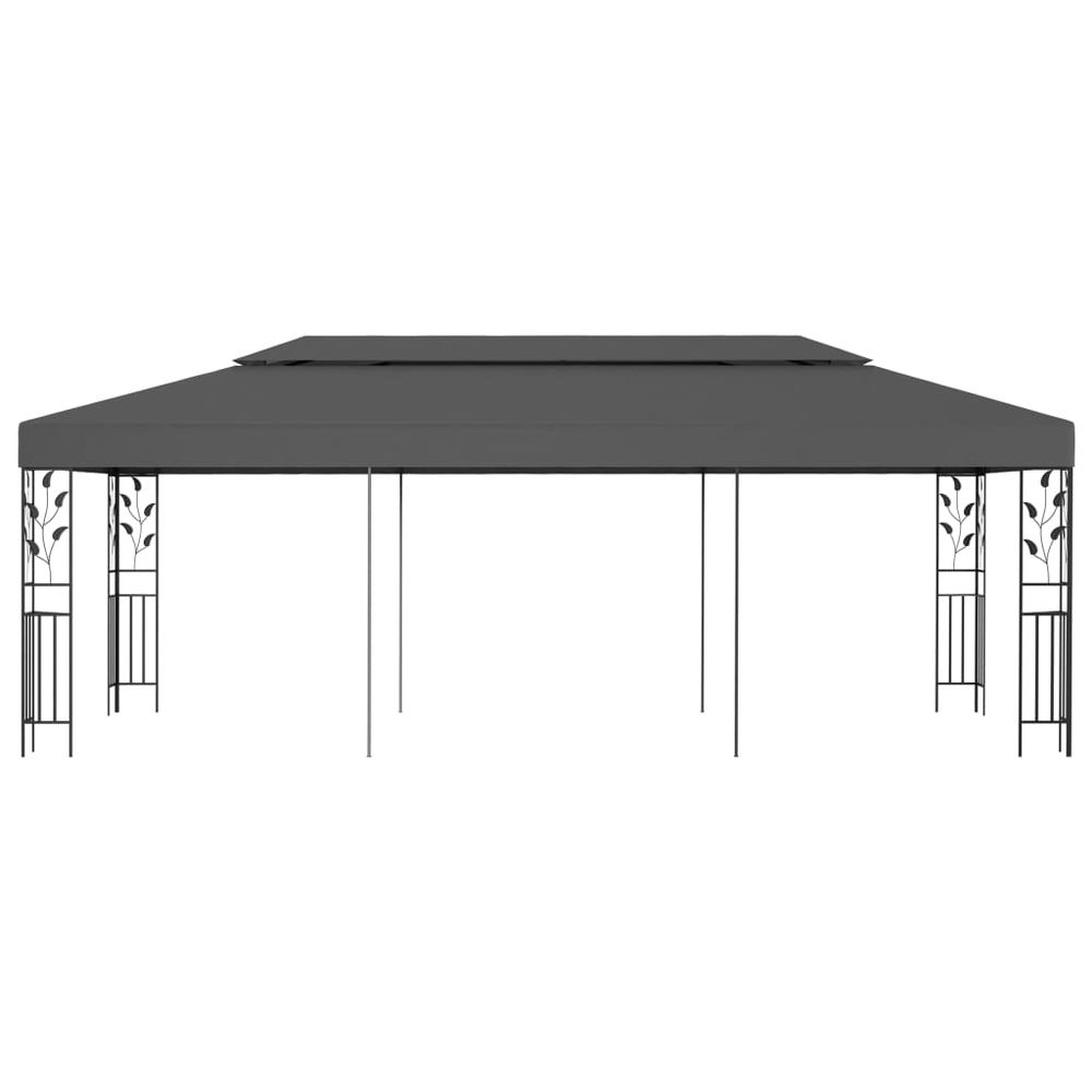Paviljong 3x6 m antrasitt