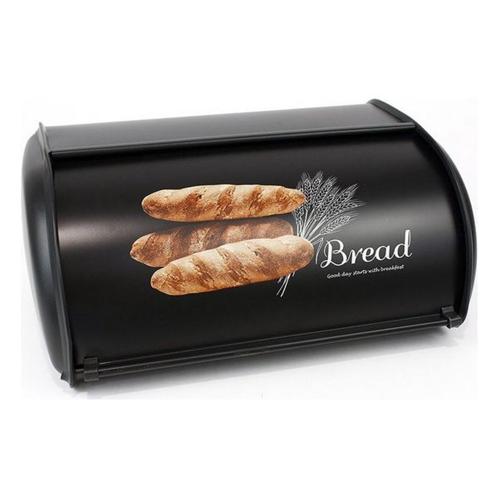 Brødboks Privilege metall - sort