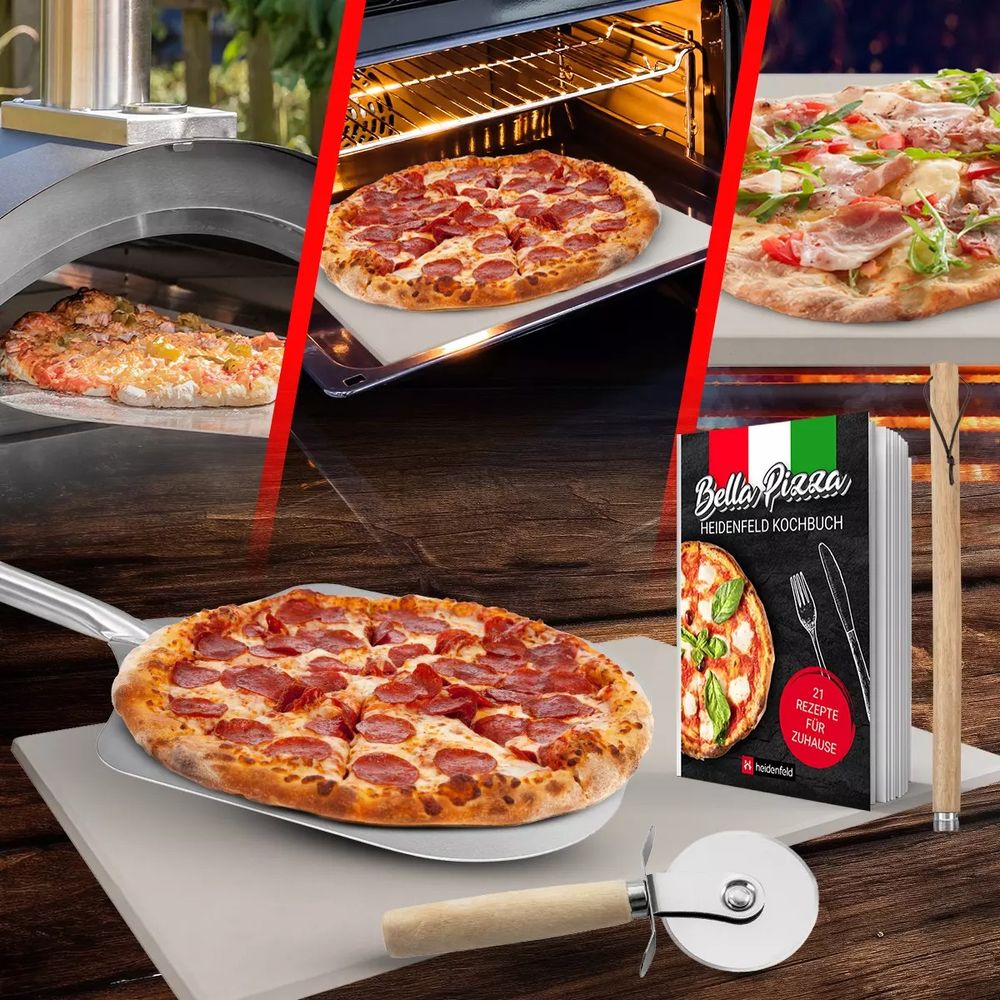 Heidenfeld 5-i-1 Pizza-Sett