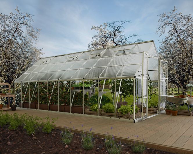 Hovedbilde Palram Drivhus Balance 304x604cm - 18,36m2 - Silver