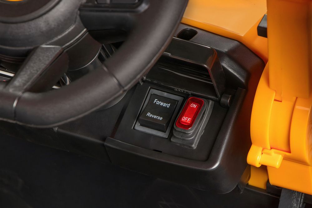 JCB 4-i-1 Traktor for barn 12V med fjernkontroll