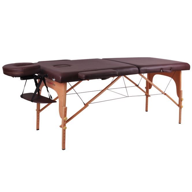 Hovedbilde Massasjebord inSPORTline Taisage 2-delt tre i brun