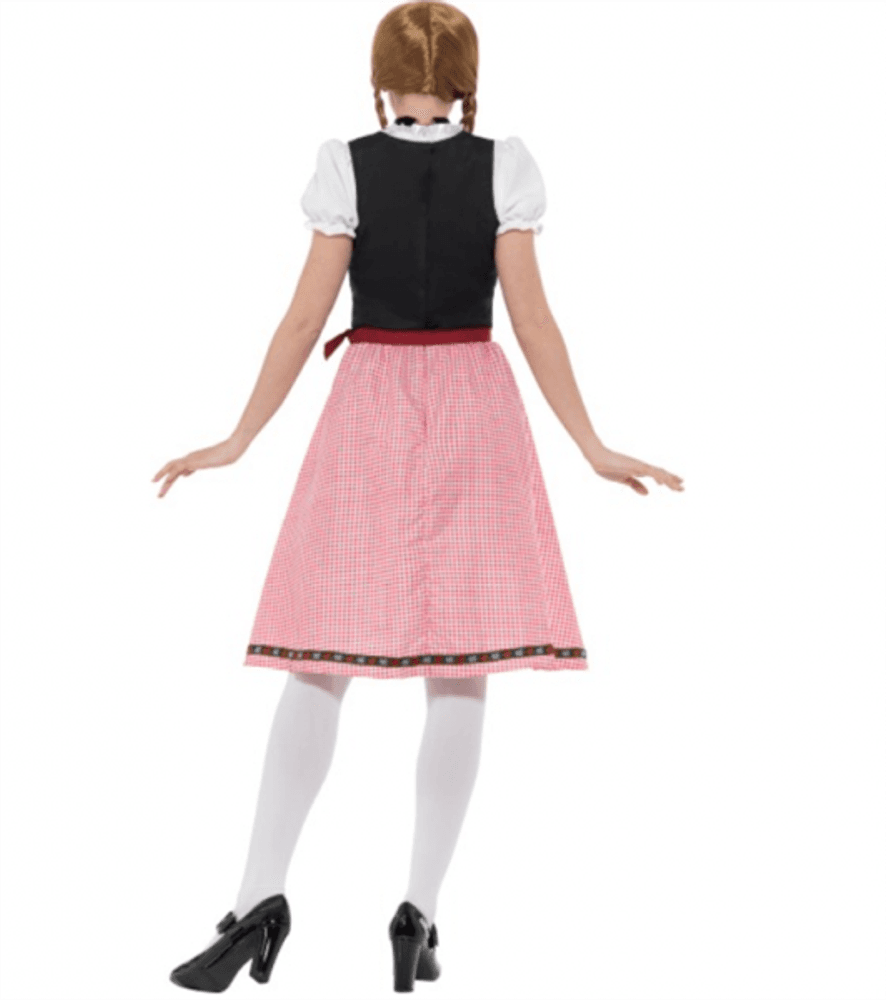 Bavarian maid oktoberfest kostyme