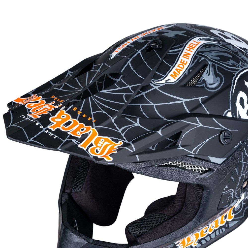 W-TEC Black Heart Harzdorf MC-hjelm ECE 22.06
