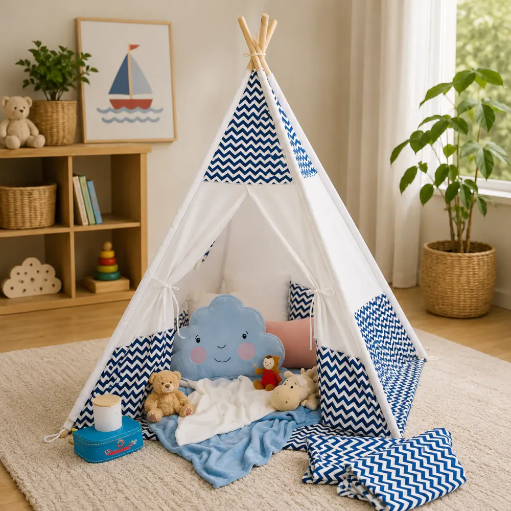 Pinolino Dakota tipi-telt med bunnmatte